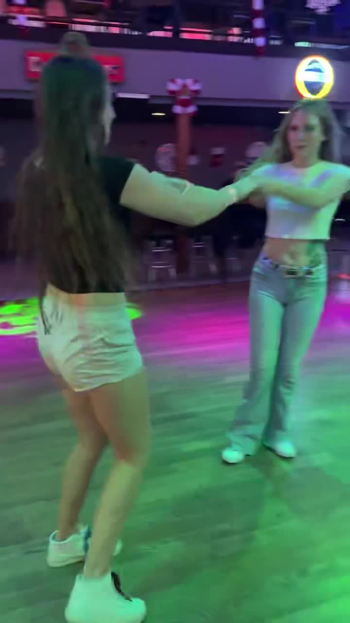 Line Dancing with Friend